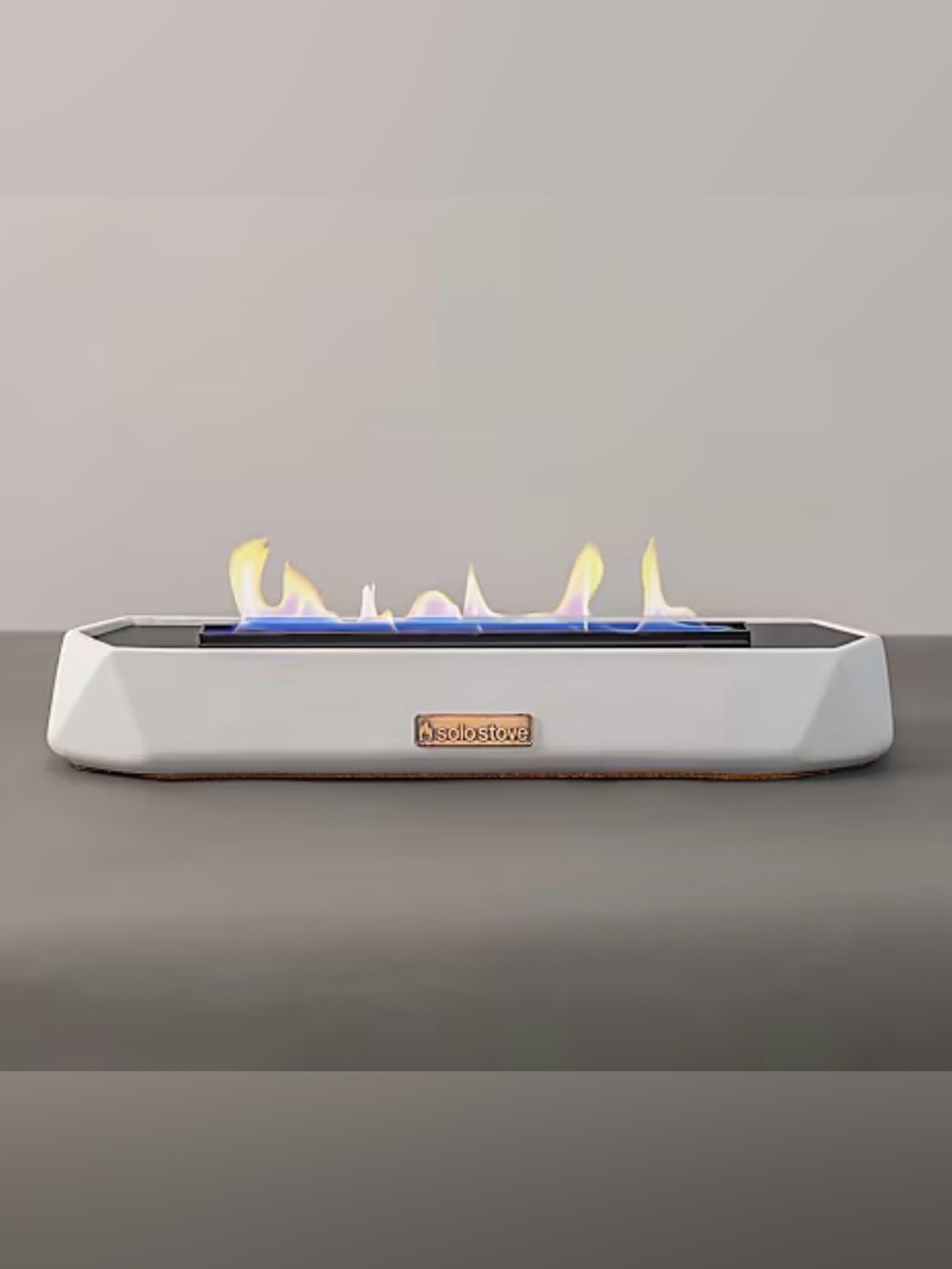 Solo Stove The Runner - Tabletop Fire Pit in White